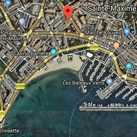 Perle Rare A 250M De La Plage ! Climatise Avec Parking, Balcon & Wifi Sainte-Maxime Exterior photo